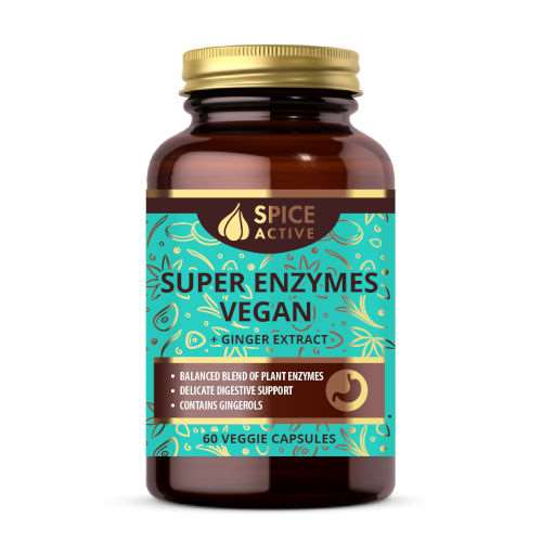 Spice Active Пищеварительные ферменты с экстрактом имбиря, капсулы, 60 шт. фото