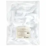 Шапочка модель плиссе спанбонд, размер 54-62 длина 48, 125 шт, белого цвета, плотность 8г/м2, нестерильная фото