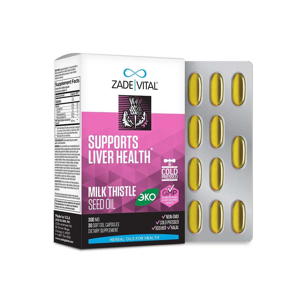 Заде Витал Масло семян расторопши, капсулы, 30 шт. фото