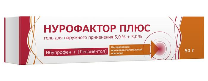 Нурофактор плюс, 5% + 3%, гель для наружного применения, 50 г, 1 шт. фото