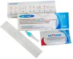 Ecotest Экспресс-тест иммунохроматографический комбинированный для определения антигенов Covid-19  и гриппа A/B, тест-система иммунохроматографическая, 1 шт, в мазках из носоглотки или ротоглотки фото