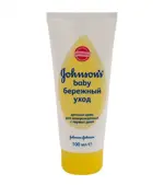 Johnson's baby Бережный уход, крем для детей, 100 мл, 1 шт, для детей с рождения фото
