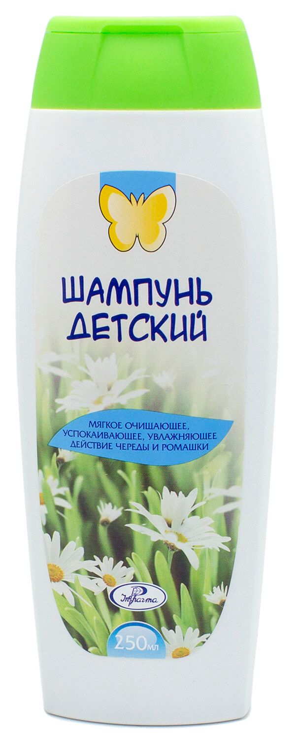 Инфарма Шампунь детский, шампунь, 250 мл, 1 шт, череда + ромашка фото
