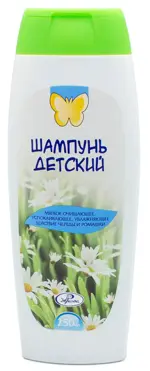 Инфарма Шампунь детский, шампунь, 250 мл, 1 шт, череда + ромашка фото 