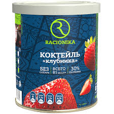 Racionika Diet коктейль для похудения, 350 г, 1 шт, клубника фото