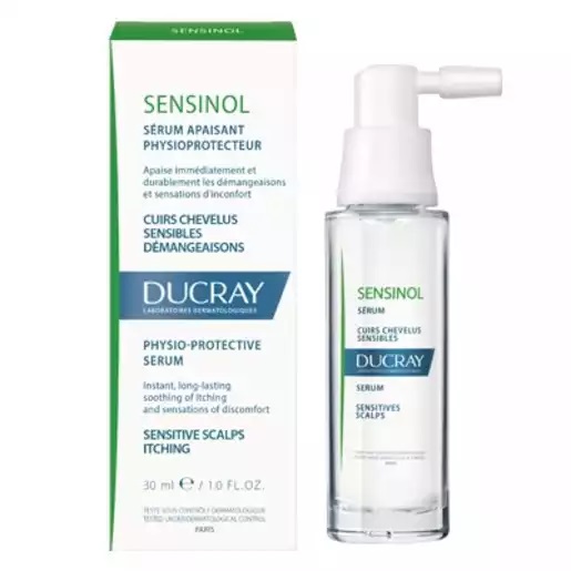 Ducray Sensinol Сыворотка физиологическая защитная для чувствительной кожи головы, сыворотка, 30 мл, 1 шт. фото