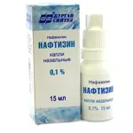 Нафтизин, 0.1%, капли назальные, 15 мл, 1 шт. фото