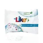 Лайк Салфетки влажные антибактериальные, 15 шт. фото
