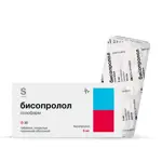 Бисопролол Солофарм, 5 мг, таблетки, покрытые пленочной оболочкой, 30 шт. фото