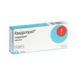 Квадроприл, 6 мг, таблетки, 30 шт. фото