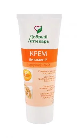 Добрый Аптекарь Крем для тела Витамин F, крем, 75 мл, 1 шт, полужирный фото