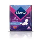 Libresse ultra night Прокладки с мягкой поверхностью, прокладки гигиенические, 8 шт. фото 2