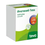Иматиниб-Тева, 100 мг, капсулы, 120 шт. фото