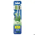 Oral-B BiO Набор зубных щеток с натуральным травяным экстрактом, щетка зубная, 2 шт, средней жесткости фото