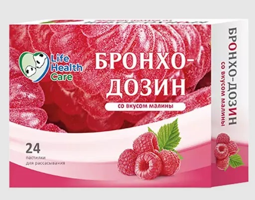 Бронхо-Дозин, пастилки, 24 шт, малина фото