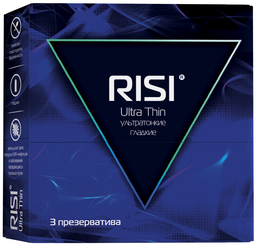 Презервативы Risi Ultra Thin, 3 шт, ультратонкие фото