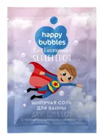 FitoКосметик happy bubbles Соль для ванны шипучая для настоящего super героя, соль для ванн, 100 г, 1 шт. фото