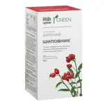 Будь здоров! Грин фиточай Шиповник, фиточай, 2 г, 20 шт. фото