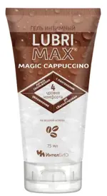 Lubrimax magic cappuccino гель интимный, гель интимный, 75 мл, 1 шт. фото