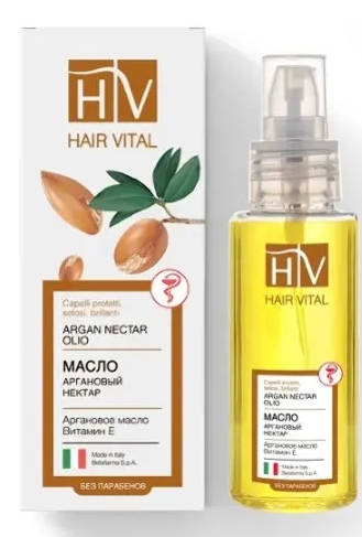 Hair Vital масло аргановый нектар, масло для волос и тела, 50 мл, 1 шт. фото