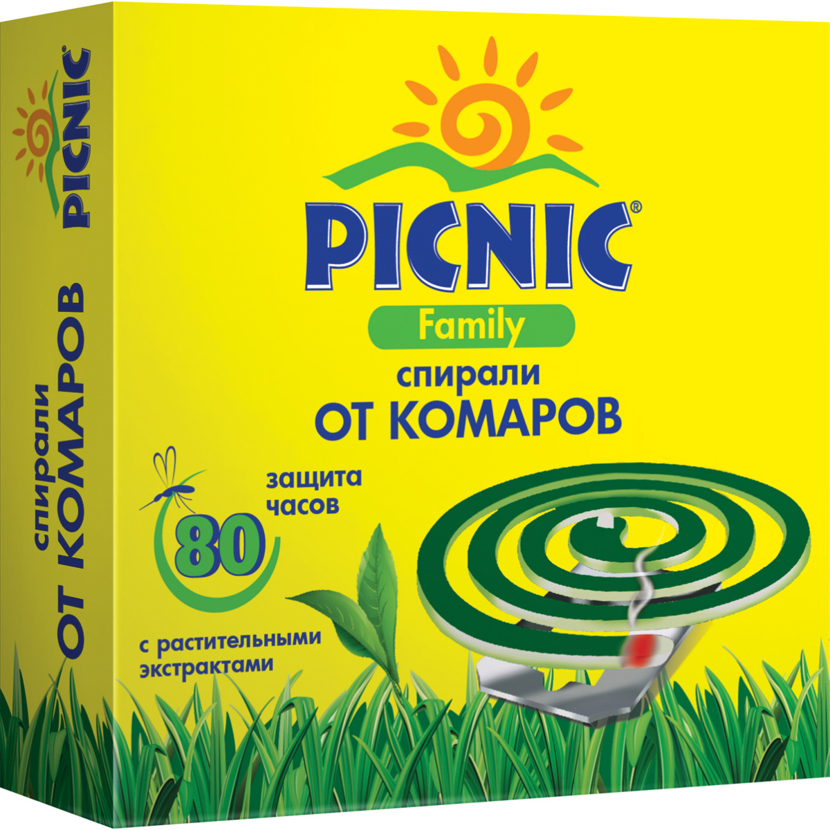 Picnic Family Спирали, спираль от комаров, 10 шт. фото