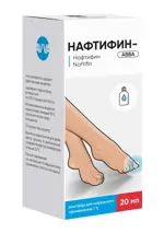 Нафтифин-АВВА, 1%, раствор для наружного применения, 20 мл, 1 шт. фото
