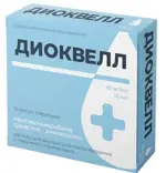 Диоквелл, 10 мг/мл, раствор для внутриполостного введения и наружного применения, 10 мл, 10 шт. фото