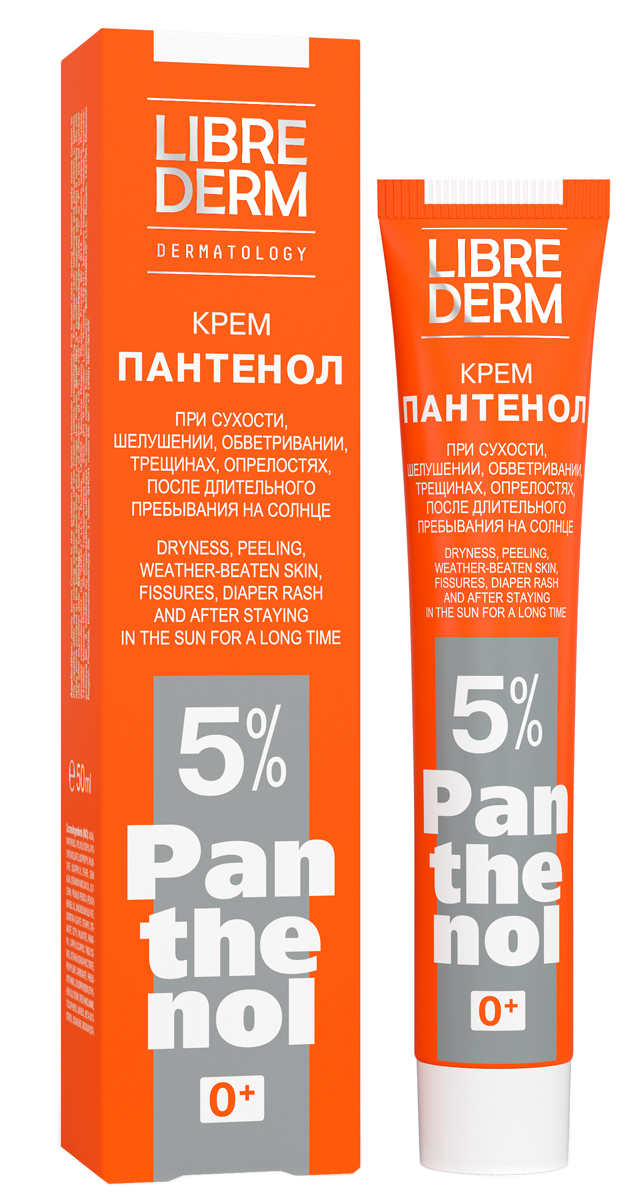Librederm Пантенол крем 5%, крем, 50 мл, 1 шт. фото