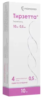 Тирзетта, 10 мг, раствор для подкожного введения, 0.5 мл, 4 шт. фото 2