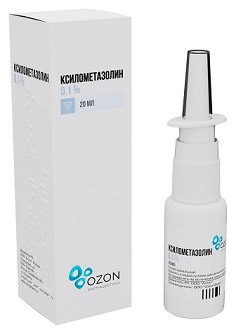 Ксилометазолин, 0.1%, спрей назальный, 20 мл, 1 шт. фото