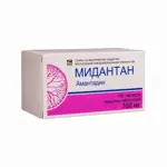 Мидантан, 100 мг, таблетки, покрытые оболочкой, 100 шт. фото