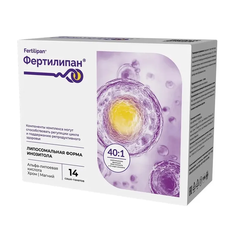 Фертилипан, порошок для приготовления раствора для приема внутрь, 5.5 г, 14 шт. фото