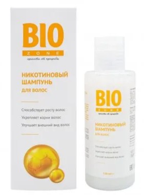 Biozone шампунь для роста волос никотиновый, шампунь, 150 мл, 1 шт. фото