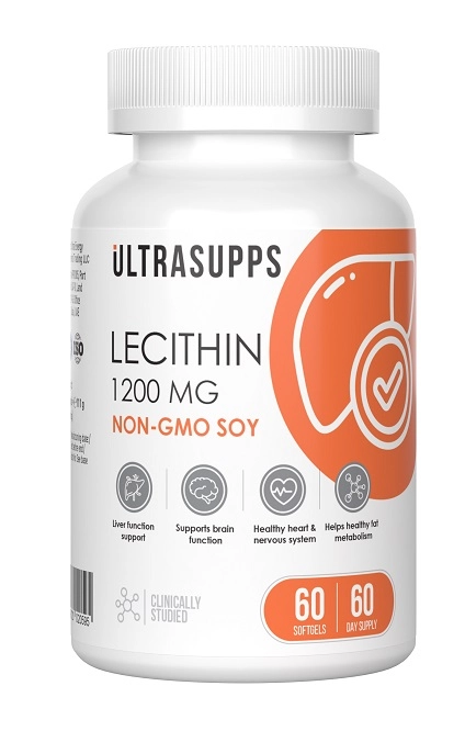 Ультрасаппс Лецитин, 1200 мг, капсулы, 60 шт. фото