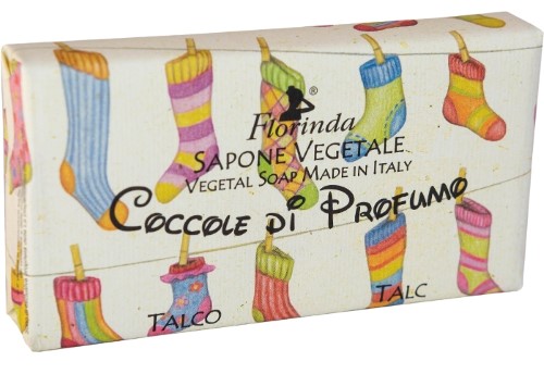 Florinda мыло туалетное твердое, мыло, 100 г, 1 шт, пудра фото