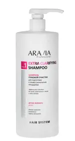 Aravia Professional Шампунь глубокой очистки для подготовки к профессиональным процедурам, шампунь, 1000 мл, 1 шт. фото