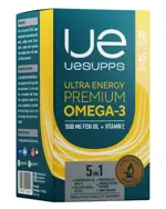 Uesupps Ultra Energy премиум омега-3, капсулы, 90 шт. фото