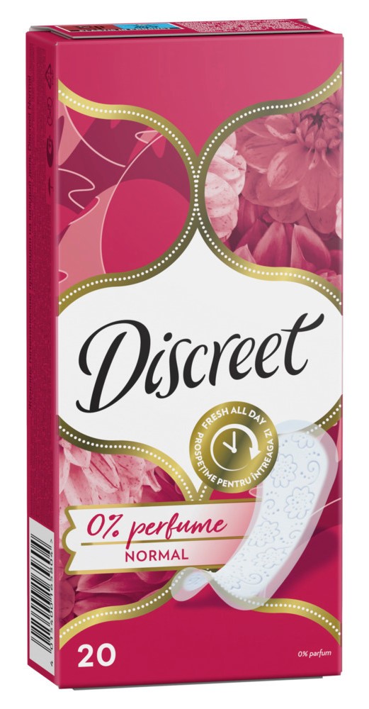 Discreet Normal Прокладки ежедневные, прокладки гигиенические, 20 шт. фото