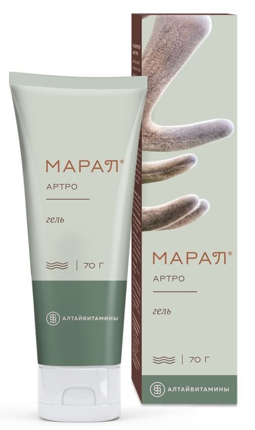 Марал артро, гель косметический, 70 г, 1 шт. фото