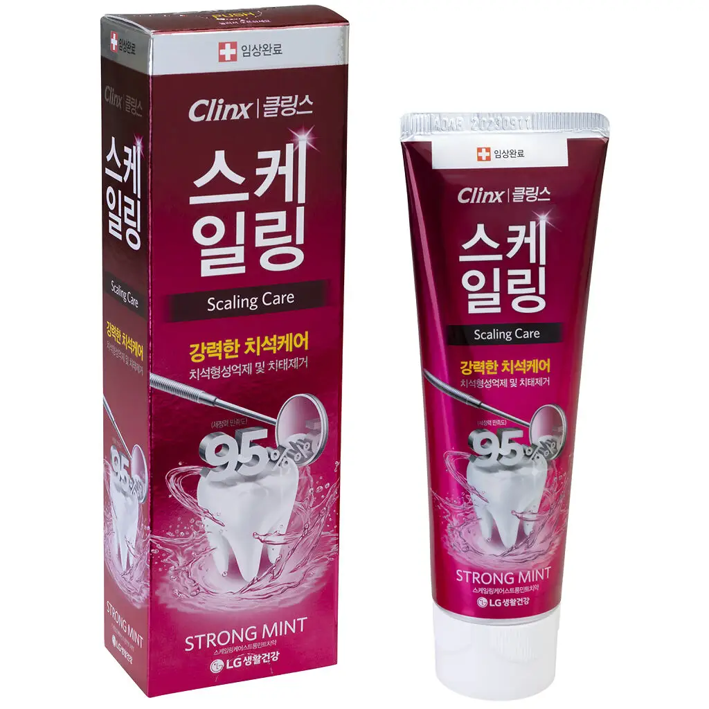 Perioe clinx cooling mint Зубная паста против образования зубного камня, паста зубная, 100 г, 1 шт. фото