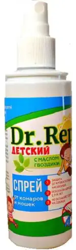 Dr. Rep Аэрозоль от комаров и мошек детский, аэрозоль для наружного применения, 100 мл, 1 шт. фото