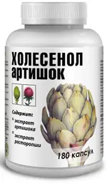 Холесенол Артишок, 0.41 г, капсулы, 180 шт. фото 