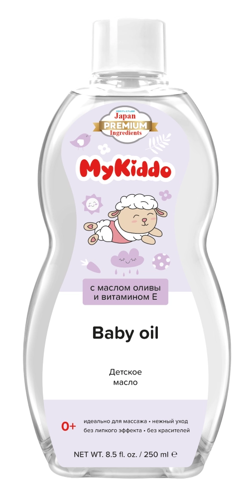 Mykiddo масло детское 0+, масло для детей, 250 мл, 1 шт. фото