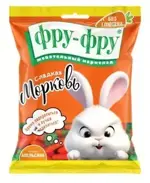 Фру-Фру Мармелад Морковки, мармелад жевательный, 80 г, 1 шт, апельсин фото