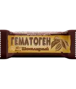 Гематоген шоколадный, плитка, 40 г, 1 шт. фото