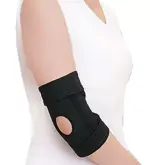 Крейт Бандаж для локтевого сустава, р. 3, 1 шт, черный, арт. F-414 фото