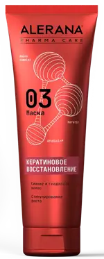 Алерана Pharma Care формула кератинового восстановления, маска для волос, 260 мл, 1 шт. фото