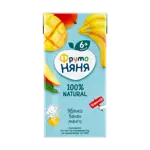 Фрутоняня Нектар, сок, 200 мл, 1 шт, яблоко + банан + манго фото