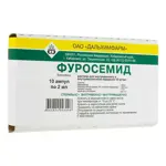 Фуросемид, 10 мг/мл, раствор для внутривенного и внутримышечного введения, 2 мл, 10 шт. фото