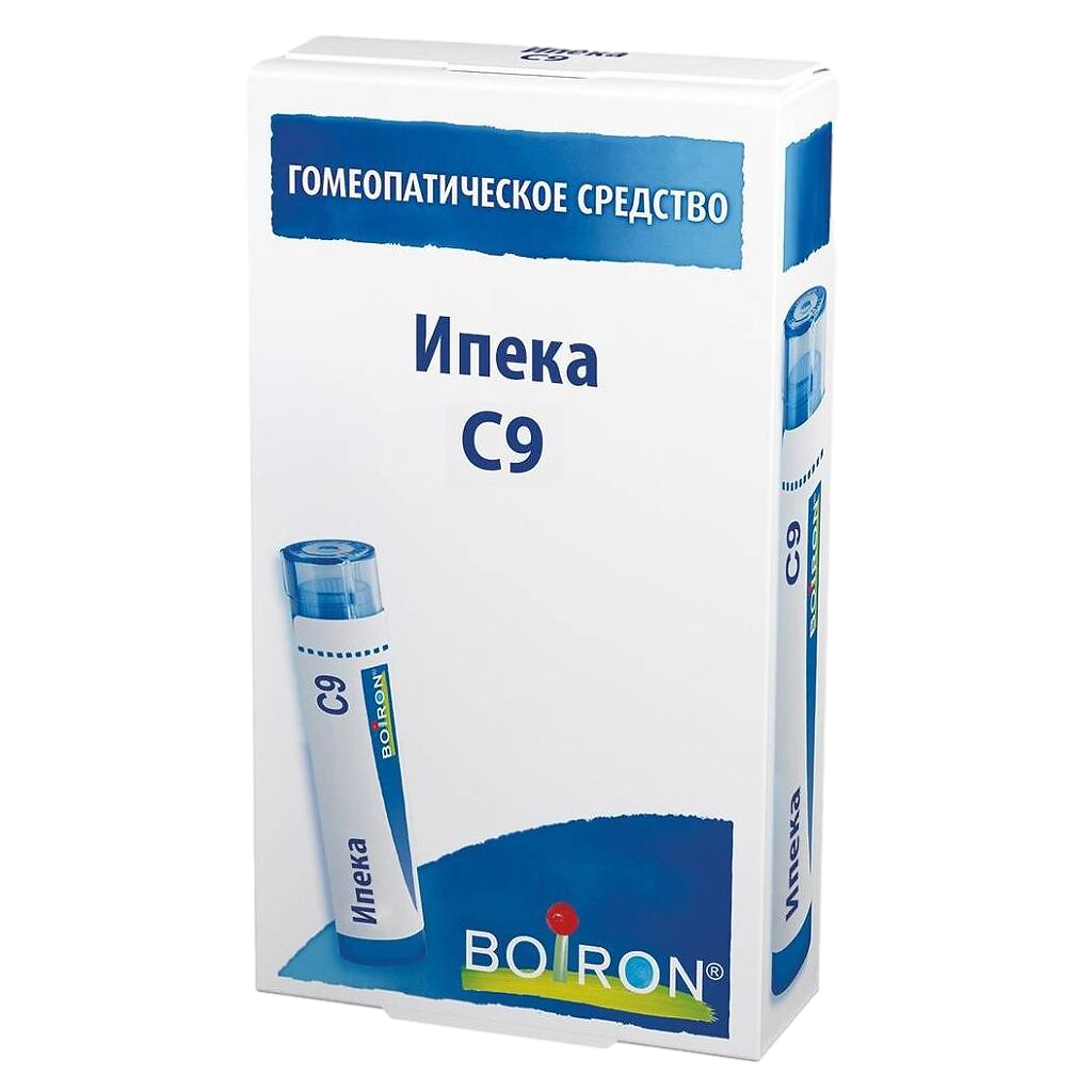Ипека С9, гранулы гомеопатические, 4г, 1 шт. фото